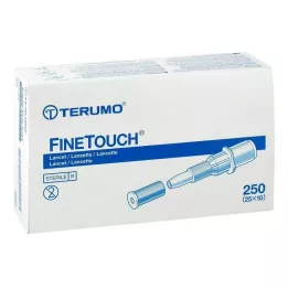 TERUMO FineTouchi ühekordsed lansetid, 250 tk