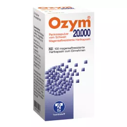OZYM 20 000 gastroresistentset kõvakapslit, 100 tk