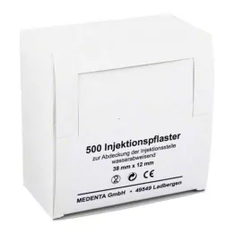 INJEKTIONSPFLASTER 12x38 mm, 500 tk