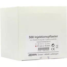 INJEKTIONSPFLASTER 16x57 mm, 500 tk