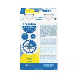 FRESUBIN 2 kcal Fiber DRINK sidruni joogipudel, 24x200 ml