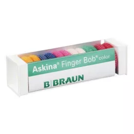 ASKINA Sõrme Bob värviline, 6 tk