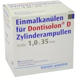 DONTISOLON d einm.kan.f.dontisolon d zyl.amp., 50 tk