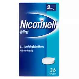 NICOTINELL Pastillid 2 mg Mint, 36 tk