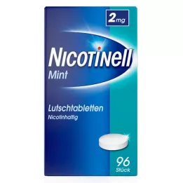NICOTINELL Pastillid 2 mg Mint, 96 tk