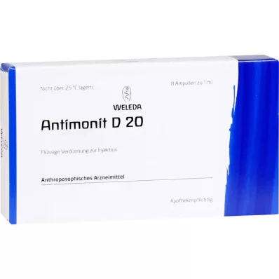 Antimonit D20, 8 tk