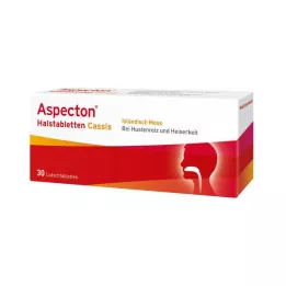 ASPECTON Kurgutabletid Cassis pastillid, 30 tk
