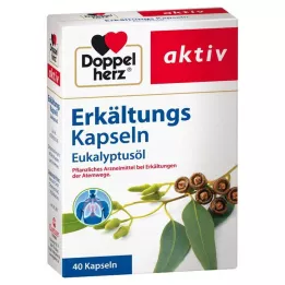 DOPPELHERZ Külmakapslid eukalüptiõli, 40 tk