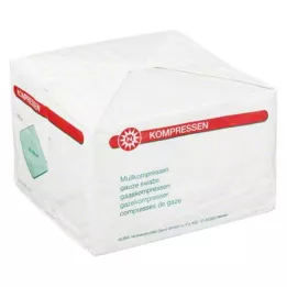 MULLKOMPRESSEN 20x20 cm mittesteriilne 8-kihiline, 100 tk