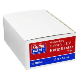 Gothaplasti liimkrohvi fliis 2,5 cm x 10 m, 12 tk