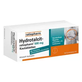 HYDROTALCIT-ratiopharm 500 mg närimistabletid, 100 tk
