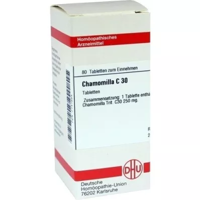 Chamomilla C 30 tabletti, 80 tk Chamomilla C 30 tabletti, 80 tk