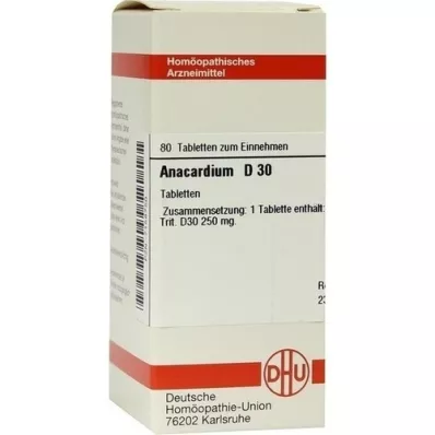 Anacardium D30, 80 tk Anacardium D30, 80 tk