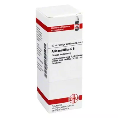 APIS MELLIFICA C6 lahjendus, 20 ml APIS MELLIFICA C6 lahjendus, 20 ml