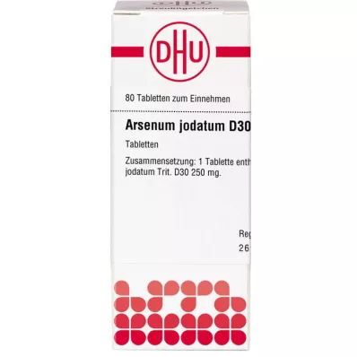 ARSENUM JODATUM D 30 tabletid, 80 tk