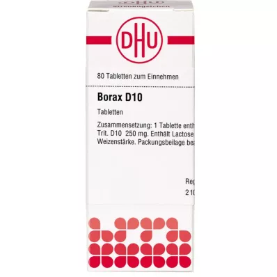 Borax D10, 80 tk