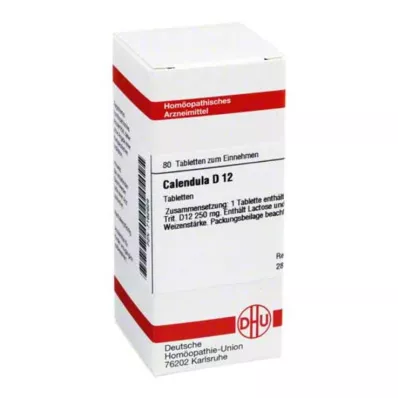 CALENDULA D 12 tabletid, 80 tk CALENDULA D 12 tabletid, 80 tk