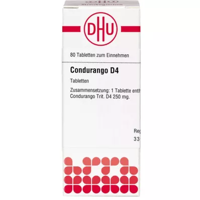 CONDURANGO D 4 tabletid, 80 tk