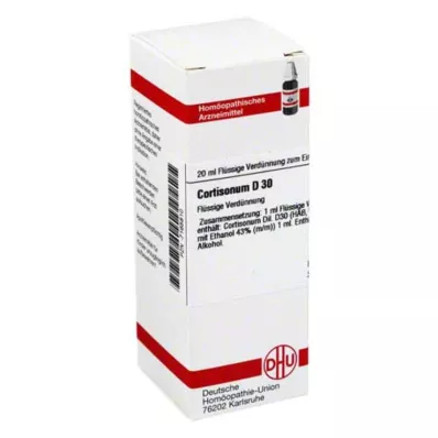 CORTISONUM D 30 Lahjendus, 20 ml
