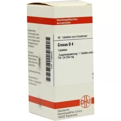 CROCUS D 4 tabletid, 80 tk CROCUS D 4 tabletid, 80 tk
