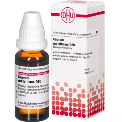 Cuprum Met D60, 20 ml Cuprum Met D60, 20 ml