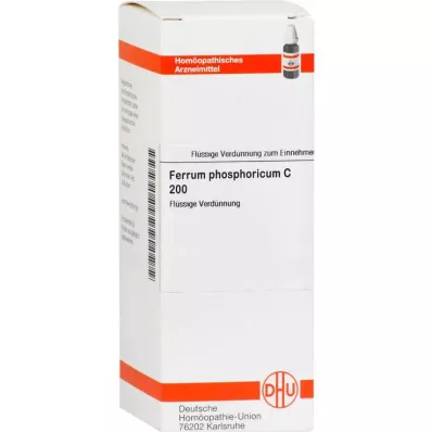 FERRUM PHOSPHORICUM C 200 Lahjendus, 20 ml FERRUM PHOSPHORICUM C 200 Lahjendus, 20 ml