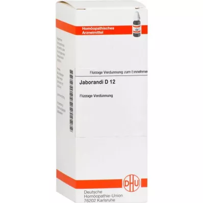 JABORANDI D 12 Lahjendus, 20 ml