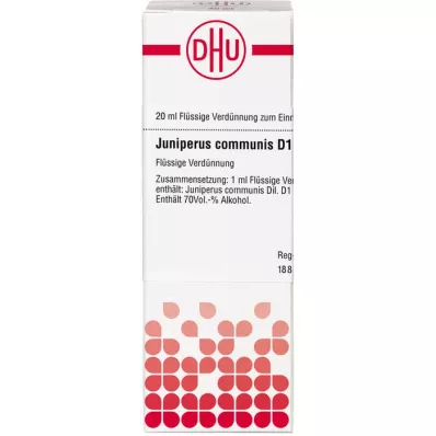 Juniperus Comm D 1, 20 ml