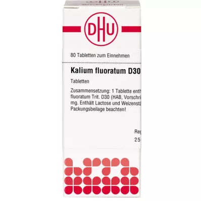 Kaaliumfluor D30, 80 tk