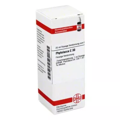 PHYTOLACCA C 30 lahjendus, 20 ml