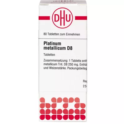 Platinum Met D 8, 80 tk