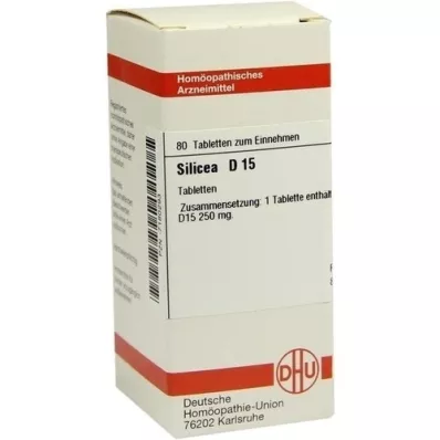 SILICEA D 15 tabletid, 80 tk SILICEA D 15 tabletid, 80 tk