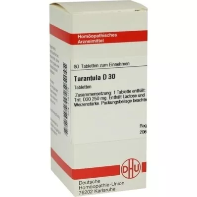 TARANTULA D 30 tabletid, 80 tk