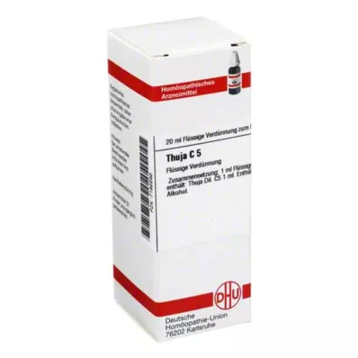 THUJA C5 lahjendus, 20 ml