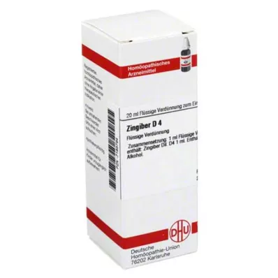 ZINGIBER D 4 Lahjendus, 20 ml ZINGIBER D 4 Lahjendus, 20 ml