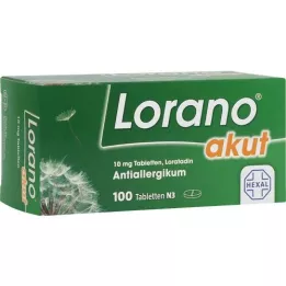 LORANO ägedad tabletid, 100 tk