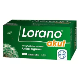LORANO ägedad tabletid, 100 tk