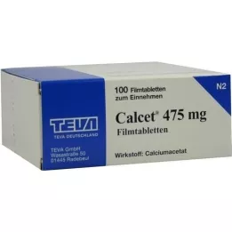 CALCET 475 mg kilega kaetud tabletid, 100 tk