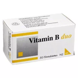 VITAMIN B DUO kilega kandes tabletid, 50 tk