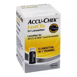 ACCU-CHEK Fastclix Lanzetten, 24 tk