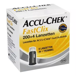ACCU-CHEK Fastclix Lanzetten, 204 tk