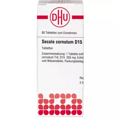 Secale Cornut D15, 80 tk Secale Cornut D15, 80 tk
