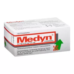 MEDYN Õhukese polümeerikattega tabletid, 100 tk