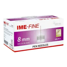 Ime Fine universaalsed 31g/8mm pliiatsikanüülid (100 tk)