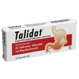 TALIDAT Närimispastillid kõrvetiste vastu, 20 tk