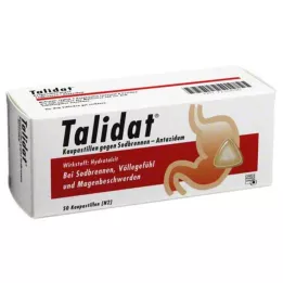 TALIDAT Närimispastillid kõrvetiste vastu, 50 tk