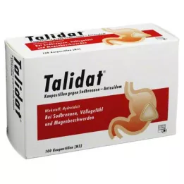 TALIDAT Närimispastillid kõrvetiste vastu, 100 tk