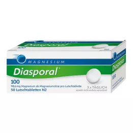 MAGNESIUM DIASPORAL 100 pastilli, 50 tk