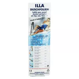 DUSCHFOLIEN Käsi 40 cm, 5 tk