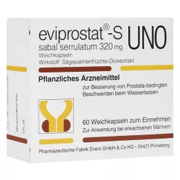 EVIPROSTAT-S sabal serrulatum 320 uno kapslid, 60 tk